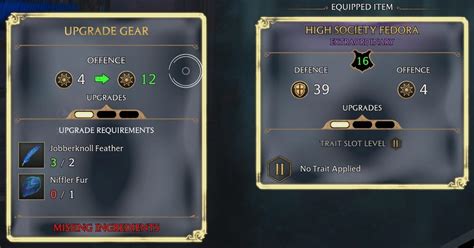 how to upgrade gear slots hogwarts legacy|How to Upgrade Gear .